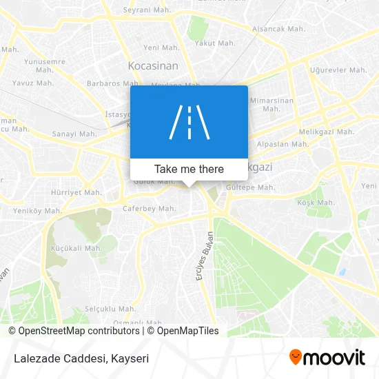 Lalezade Caddesi map