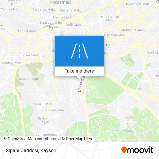 Sipahi Caddesi map