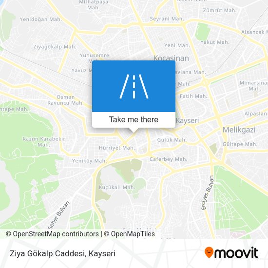 Ziya Gökalp Caddesi map