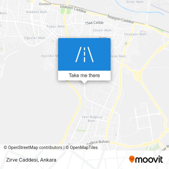 Zirve Caddesi map