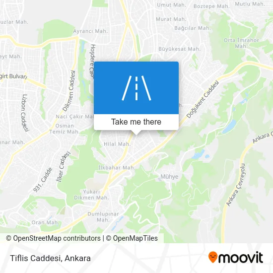 Tiflis Caddesi map