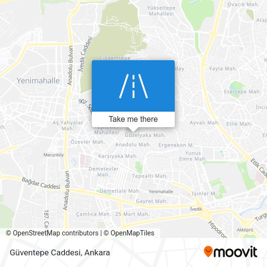 Güventepe Caddesi map