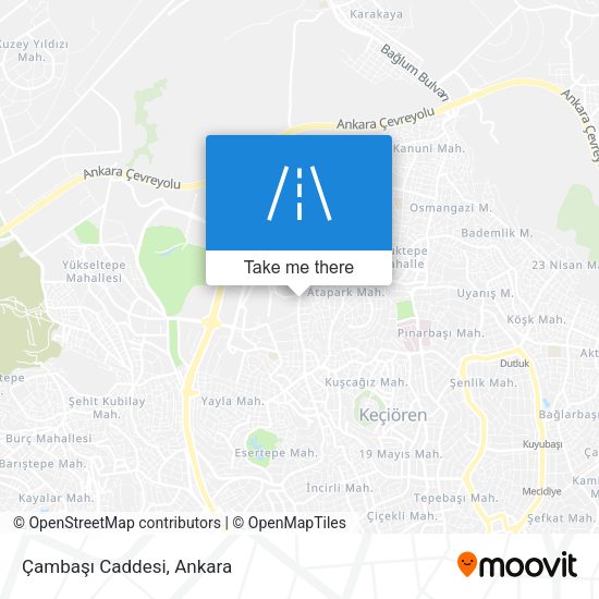 Çambaşı Caddesi map