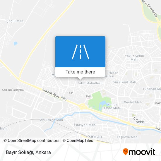 Bayır Sokağı map