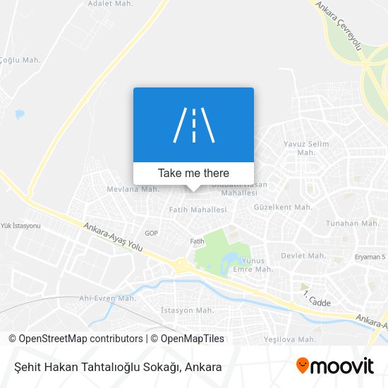 Şehit Hakan Tahtalıoğlu Sokağı map