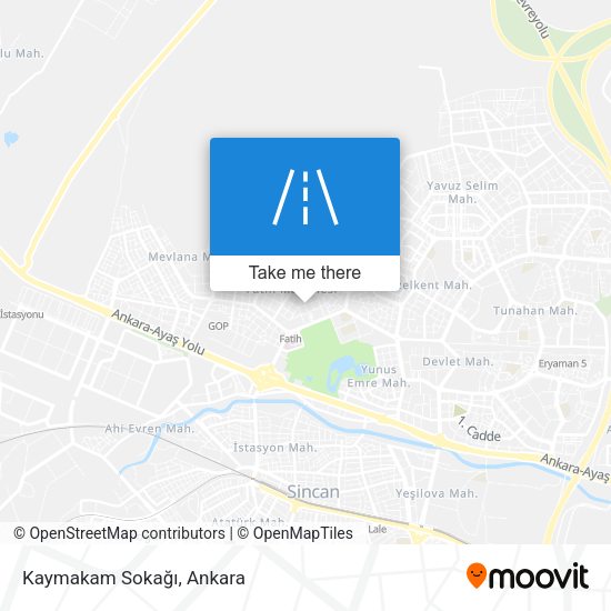 Kaymakam Sokağı map
