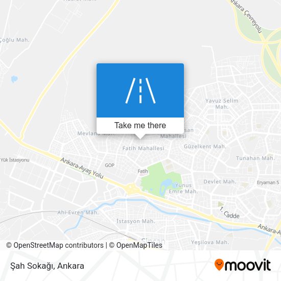 Şah Sokağı map