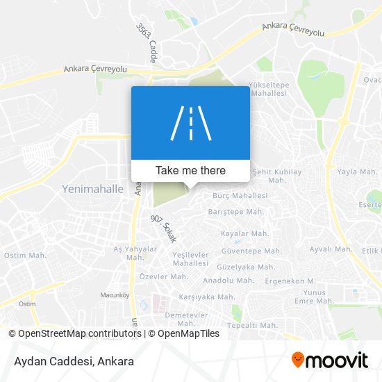 Aydan Caddesi map