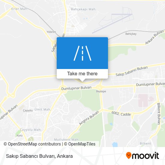 Sakıp Sabancı Bulvarı map