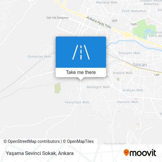 Yaşama Sevinci Sokak map