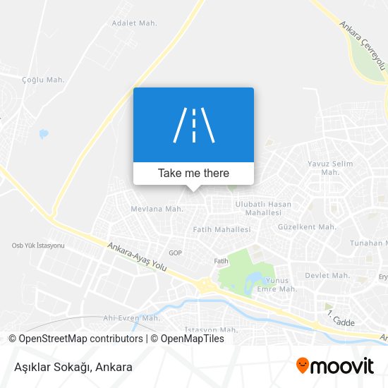 Aşıklar Sokağı map