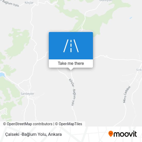 Çalseki -Bağlum Yolu map
