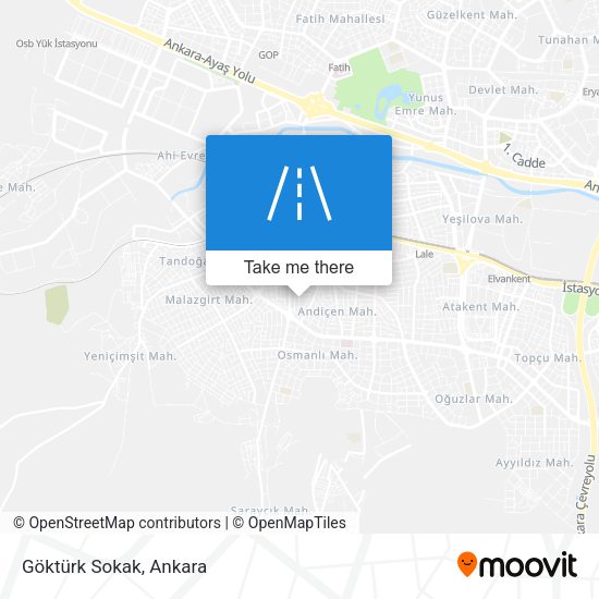 Göktürk Sokak map