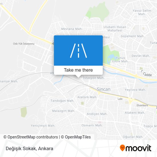 Değişik Sokak map