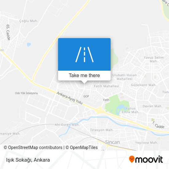 Işık Sokağı map