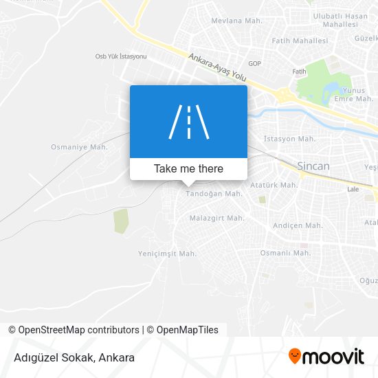 Adıgüzel Sokak map