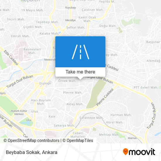 Beybaba Sokak map