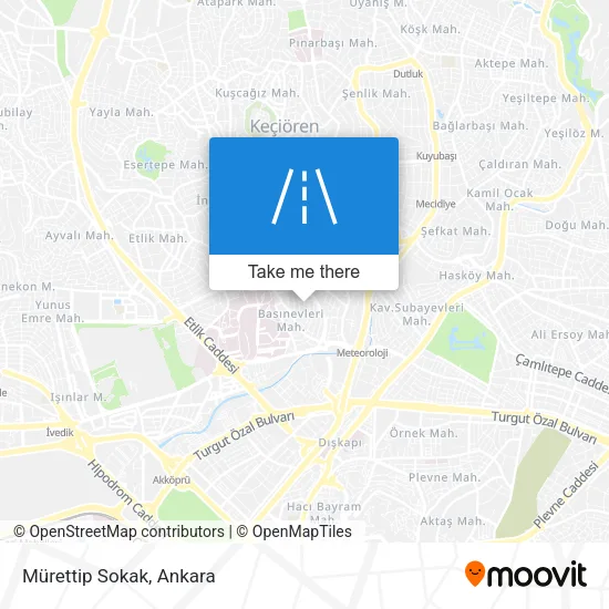 Mürettip Sokak map