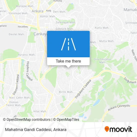 Mahatma Gandi Caddesi map