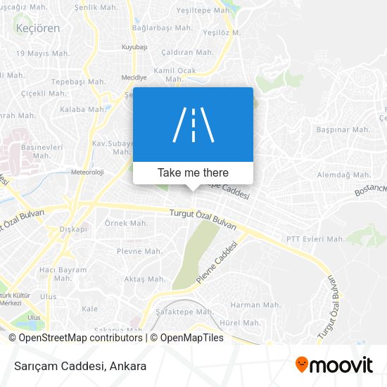 Sarıçam Caddesi map