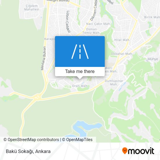Bakü Sokağı map