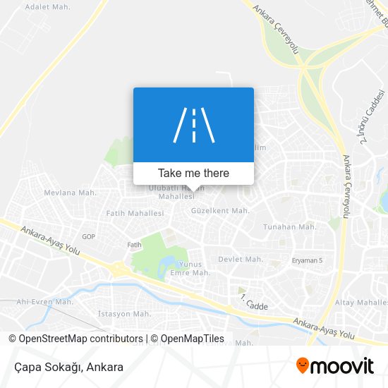 Çapa Sokağı map