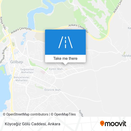 Köyceğiz Gölü Caddesi map