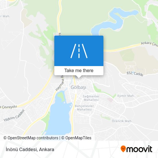 İnönü Caddesi map