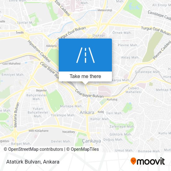 Atatürk Bulvarı map