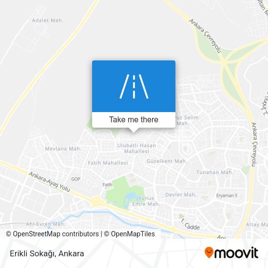 Erikli Sokağı map