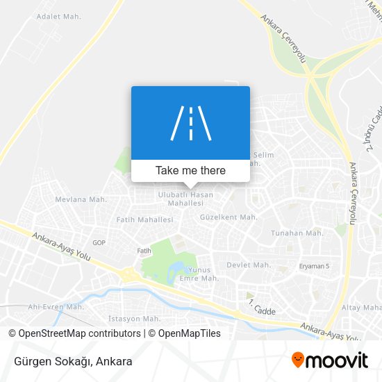 Gürgen Sokağı map