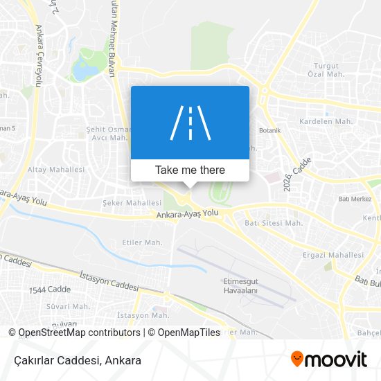 Çakırlar Caddesi map