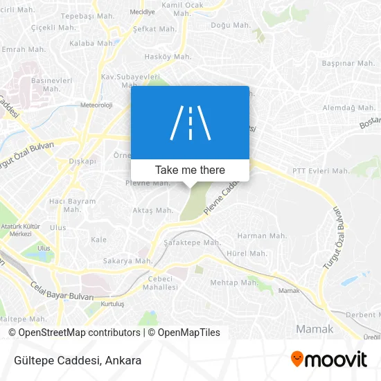 Gültepe Caddesi map