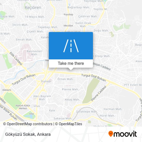 Gökyüzü Sokak map