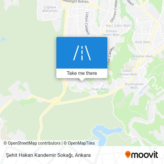 Şehit Hakan Kandemir Sokağı map