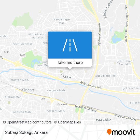Subaşı Sokağı map