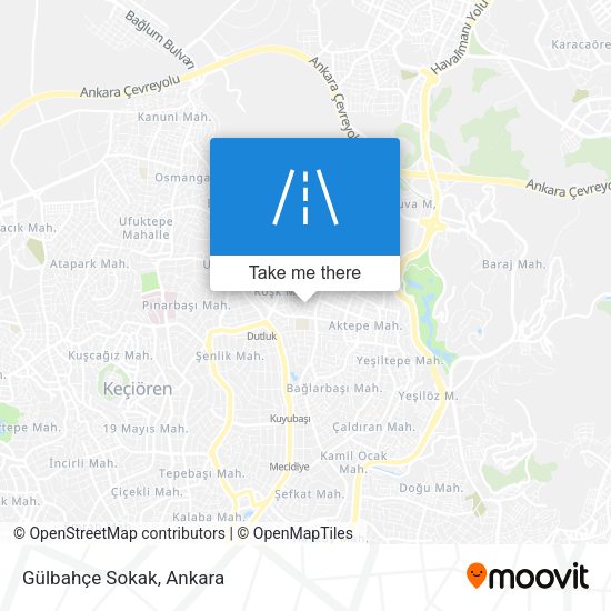 Gülbahçe Sokak map