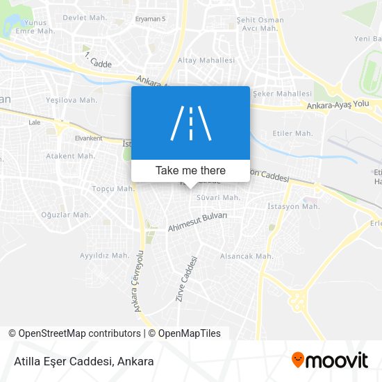 Atilla Eşer Caddesi map