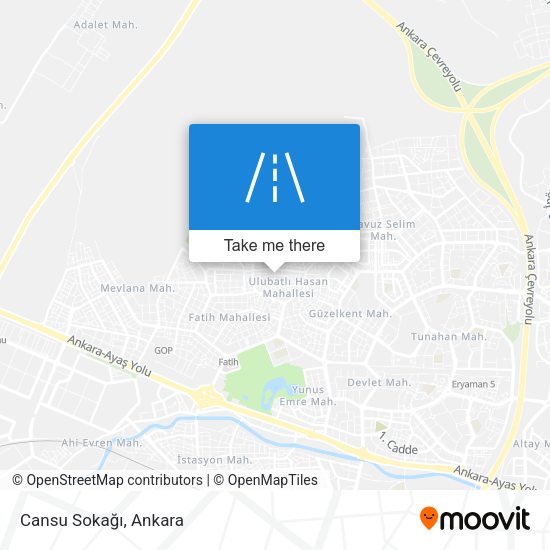 Cansu Sokağı map