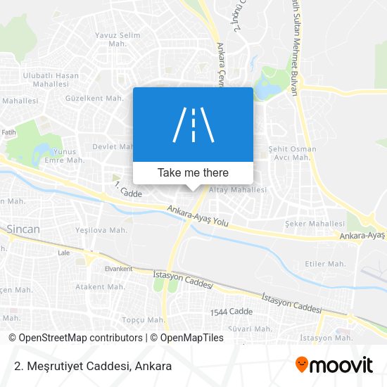 2. Meşrutiyet Caddesi map