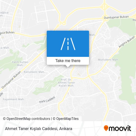 Ahmet Taner Kışlalı Caddesi map