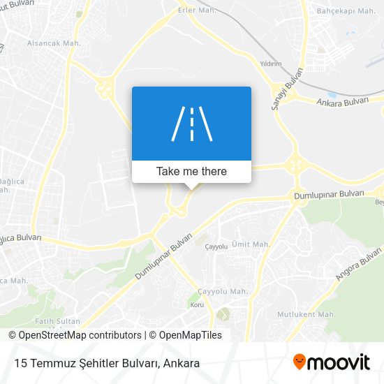 15 Temmuz Şehitler Bulvarı map
