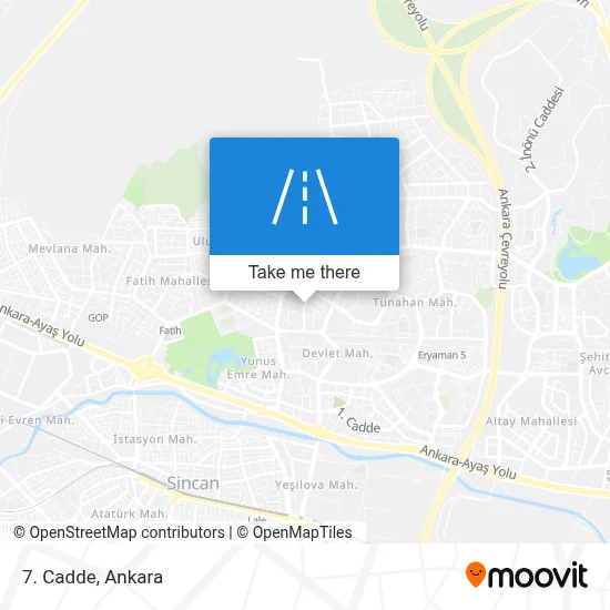 7. Cadde map