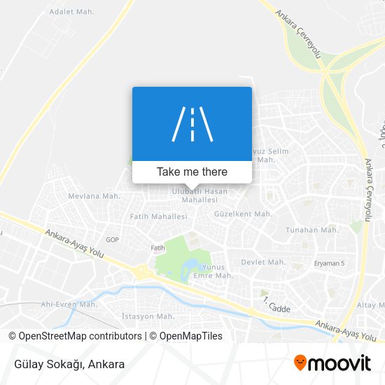 Gülay Sokağı map
