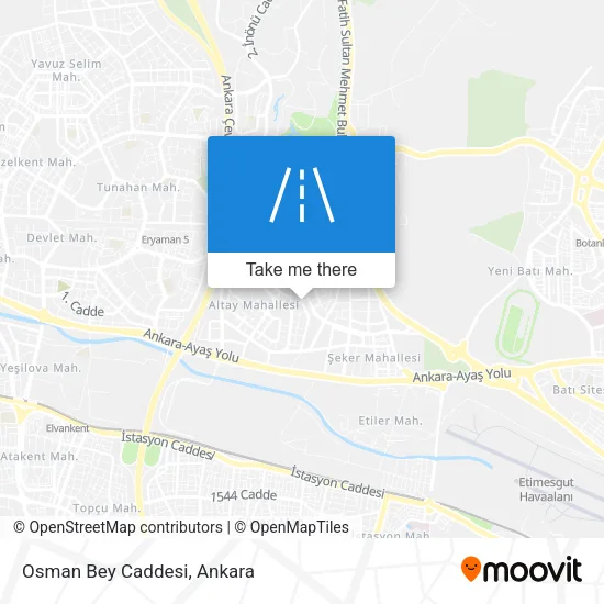 Osman Bey Caddesi map