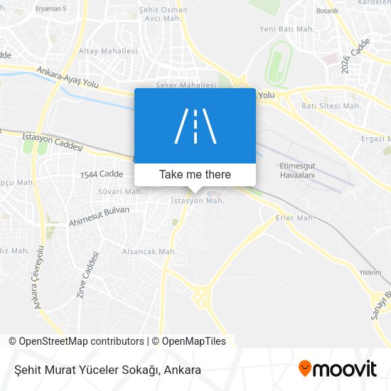 Şehit Murat Yüceler Sokağı map