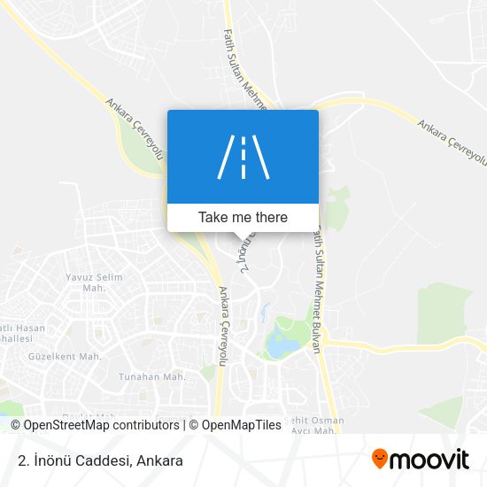 2. İnönü Caddesi map