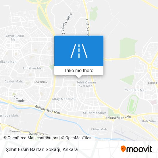 Şehit Ersin Bartan Sokağı map