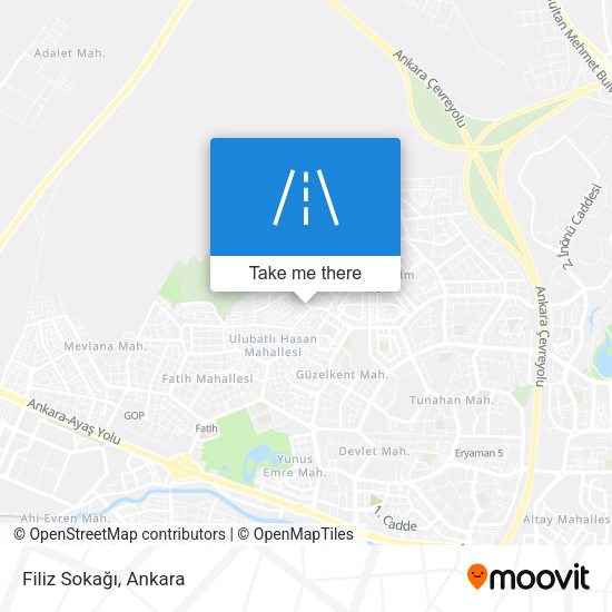 Filiz Sokağı map