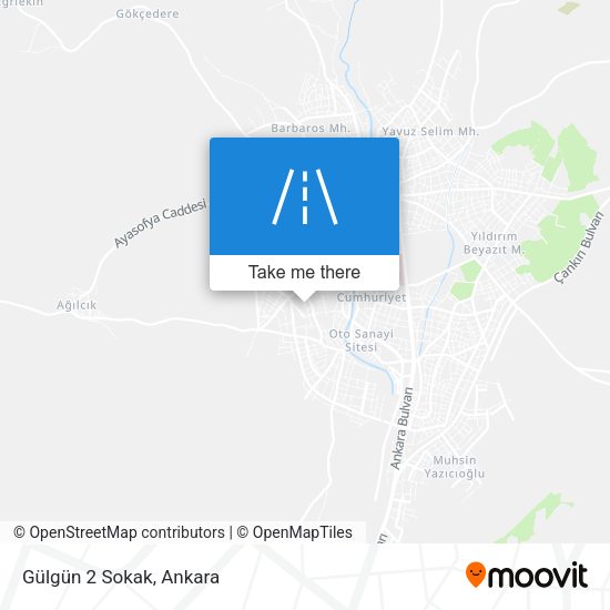 Gülgün 2 Sokak map